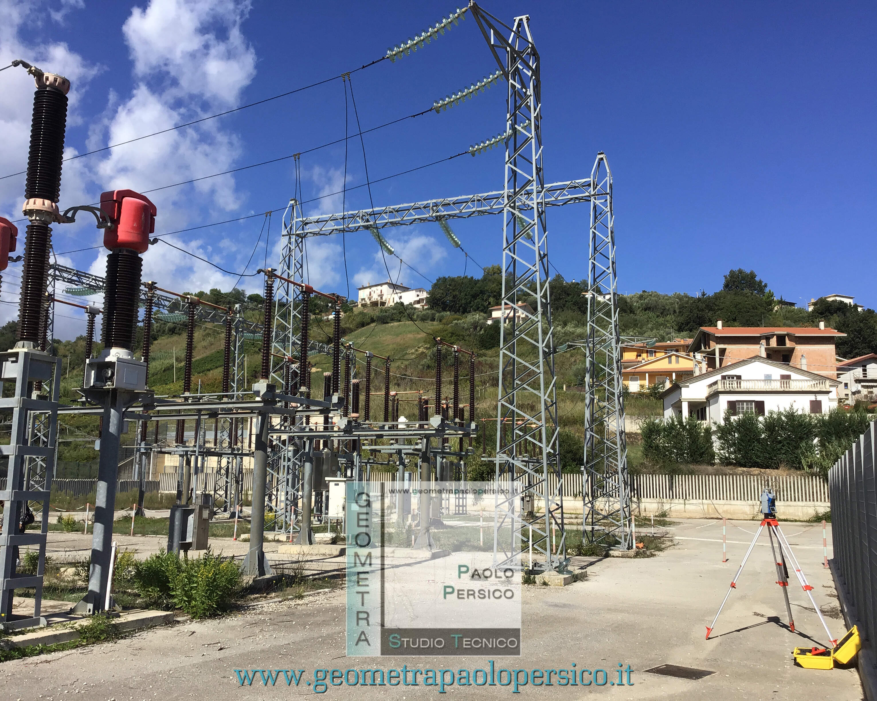 Rilievo sottostazione elettrica Terna Rete Italia S.p.A.