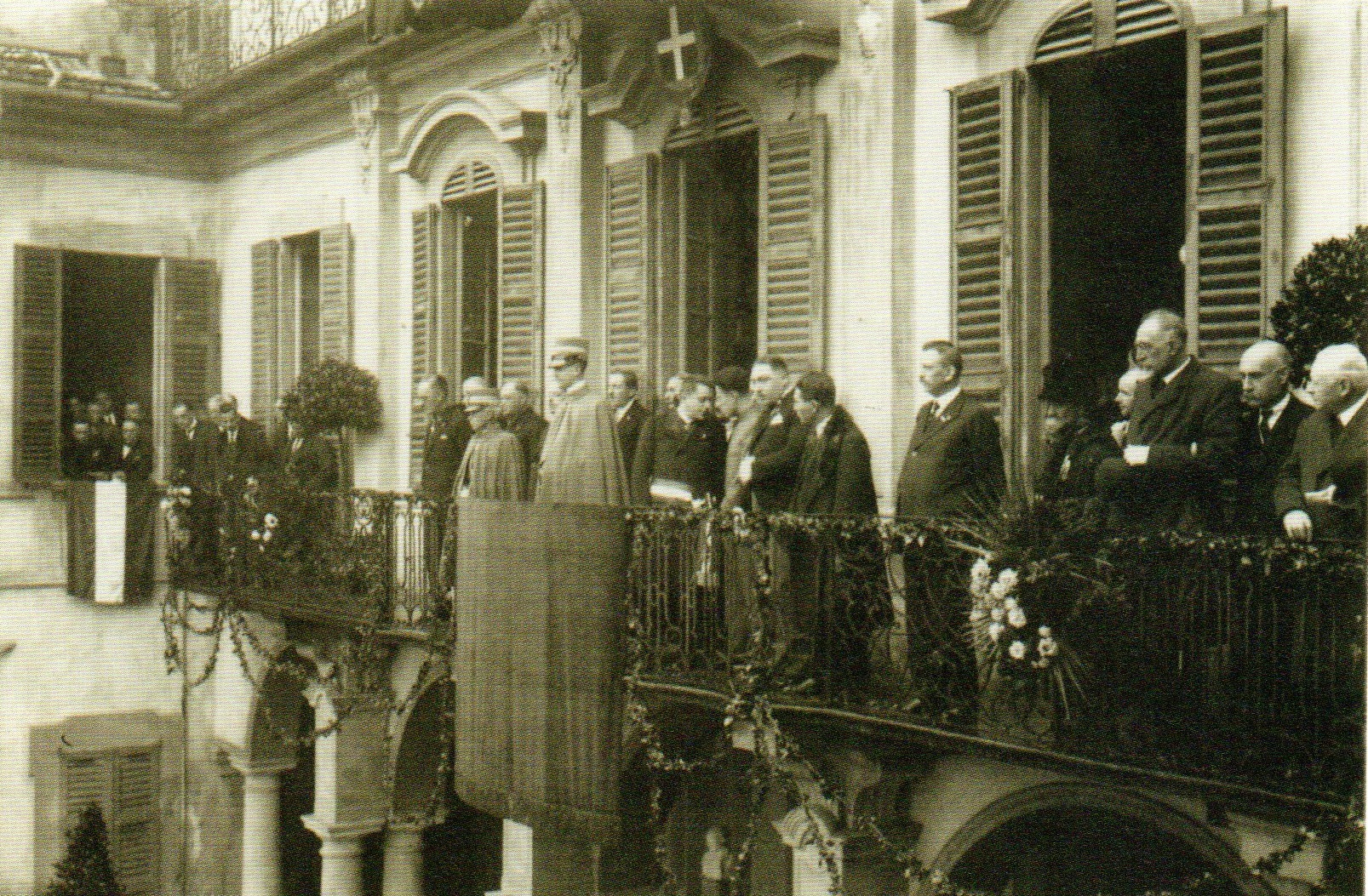 Alfredo Morbelli il principe Umberto a Palazzo Estense 14 novembre 1926jpg