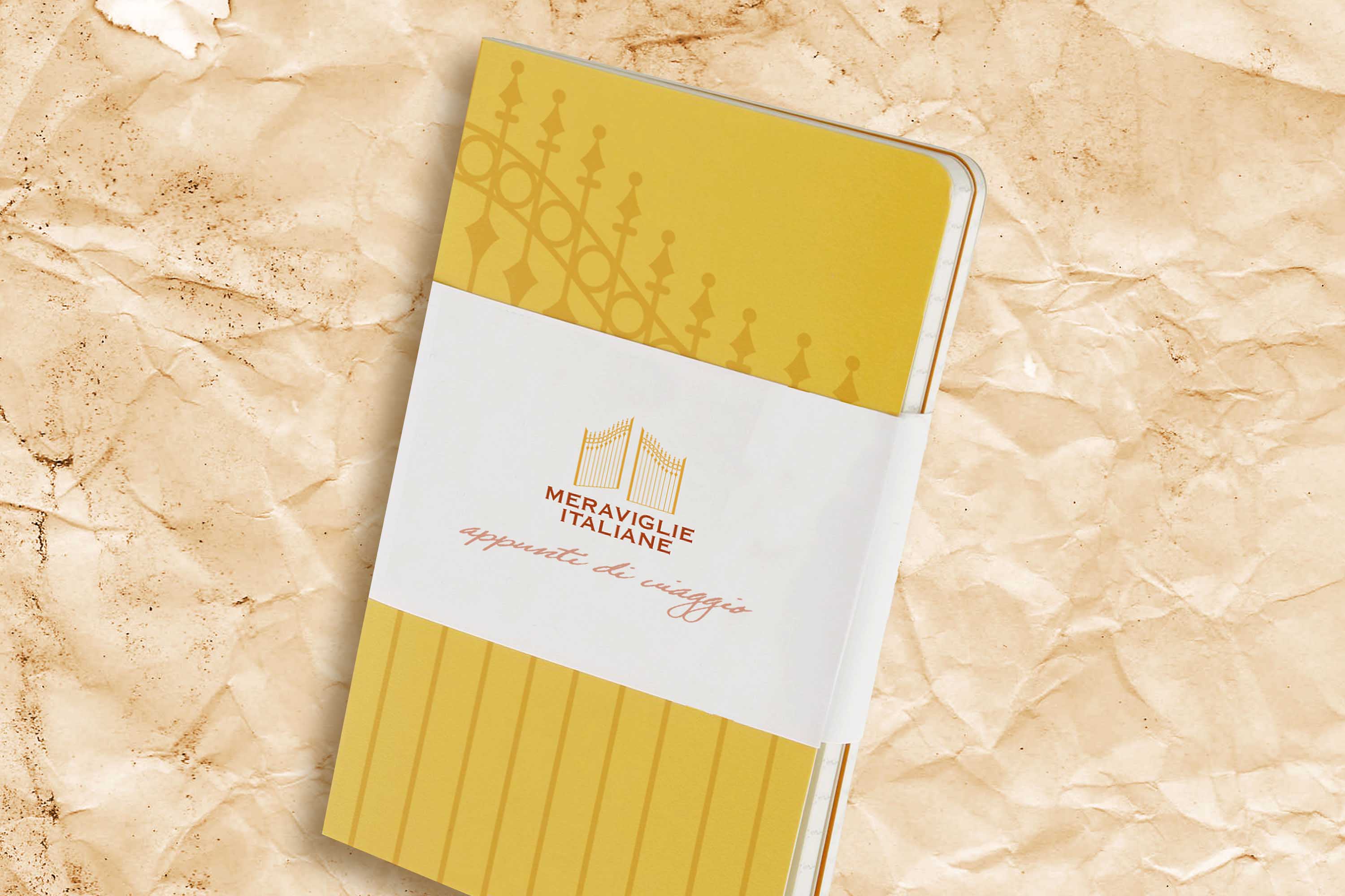 branded notebook