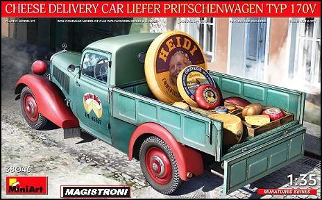 Cheese Delivery Car  Liefer pritschenwagen TYP 170