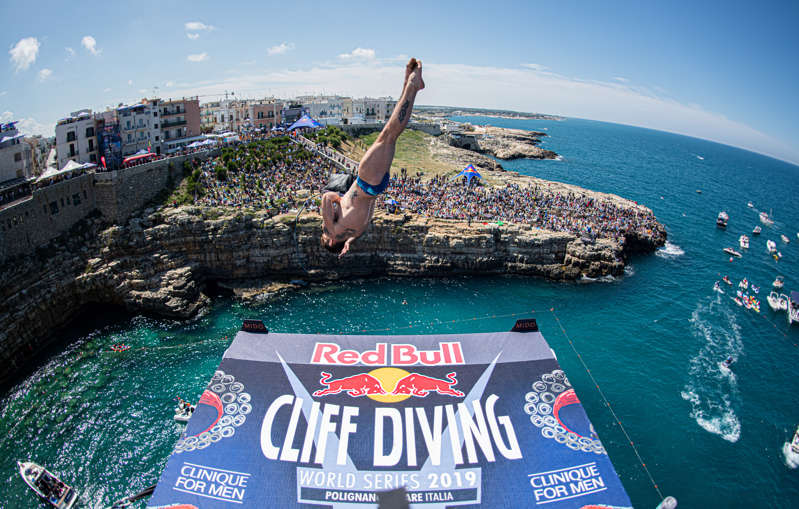 Due tappe della Red Bull Cliff Diving 2021