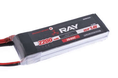 G4 RAY Li-Pol 2200mAh / 7,4 30 / 60C Air pack