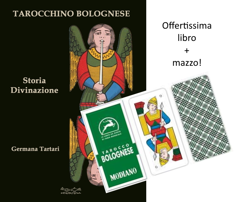 F096 TAROCCHINO BOLOGNESE LIBRO + MAZZO DI CARTE