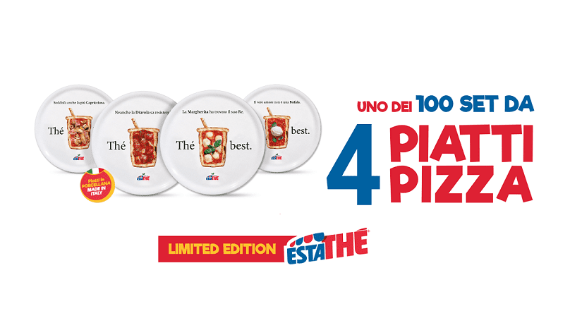 Vinci Piatti Pizza con Estathe' “CON ESTATHE’ I PIATTI PIZZA 2022”