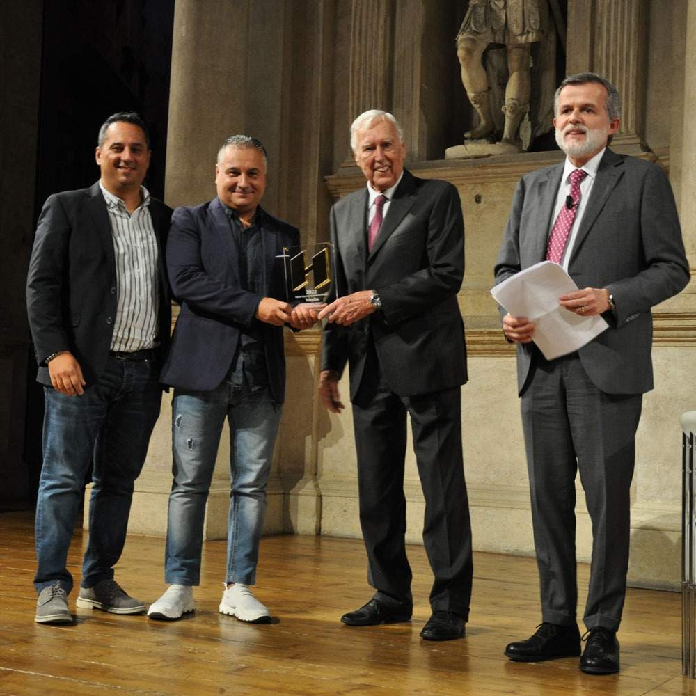 vincitori del Premio H d'oro 2022 celebrati al Teatro Olimpico di Vicenza