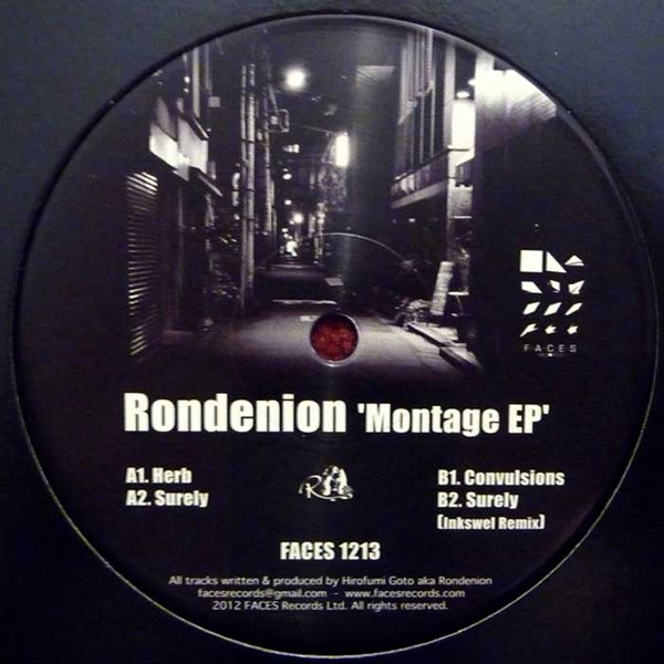 Rondenion ‎– Montage EP