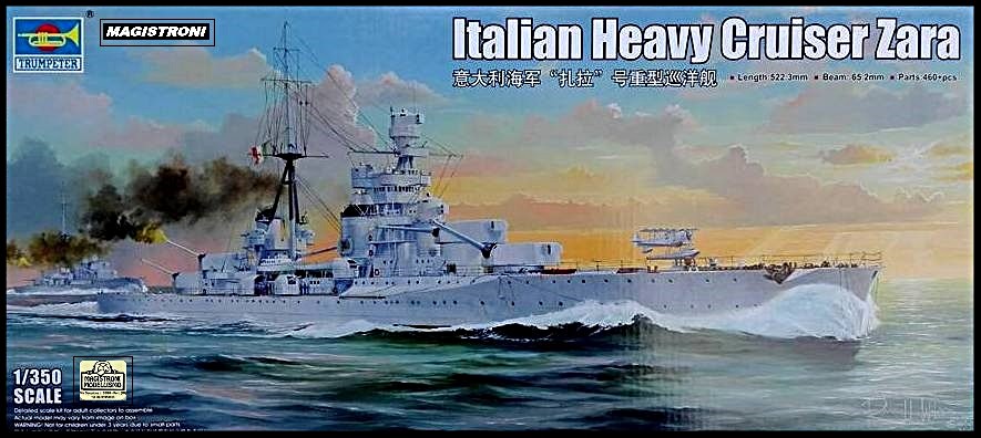 Italian heavy Cruiser ZARA