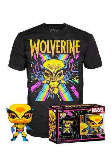 Marvel X-Men POP! & Tee Box Wolverine