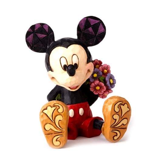 Topolino mini con fiori 7 cm Disney Traditions 4054284