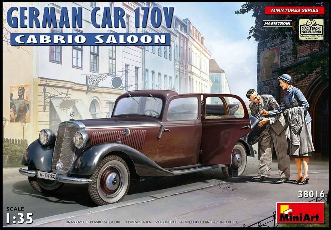 GERMAN CAR 170V Cabrio Saloon