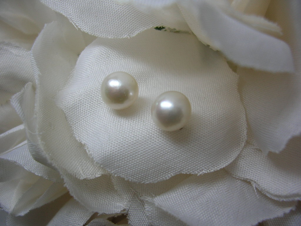 Orecchini perle coltivate naturali