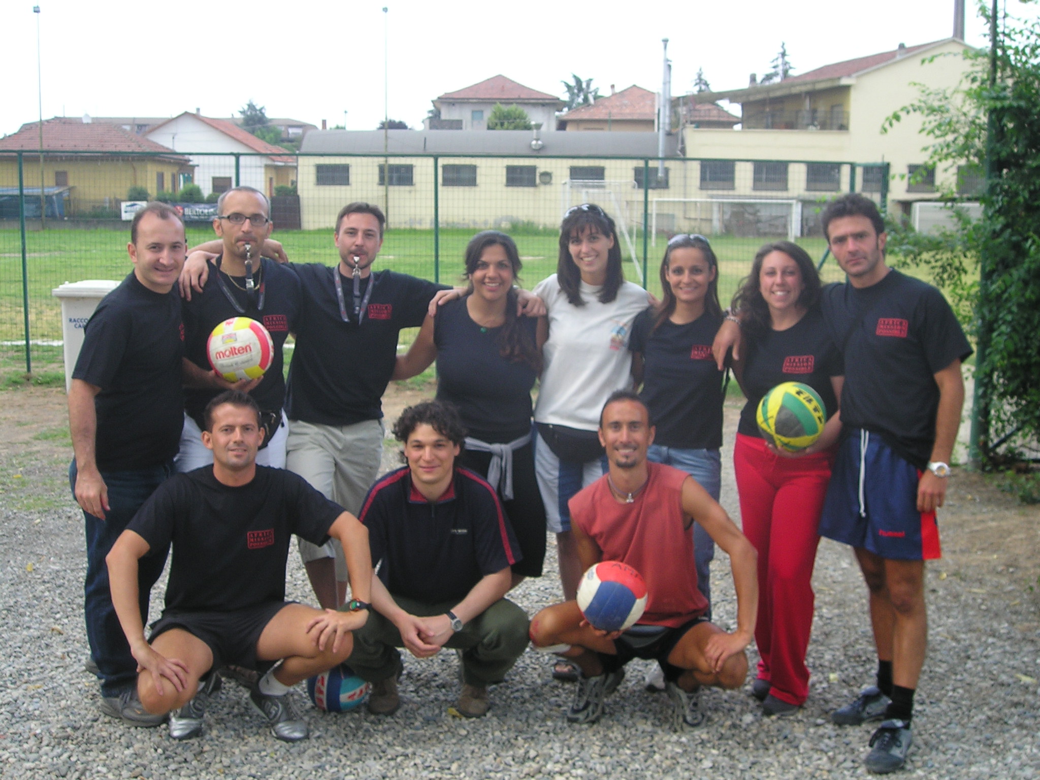 Team di green volley