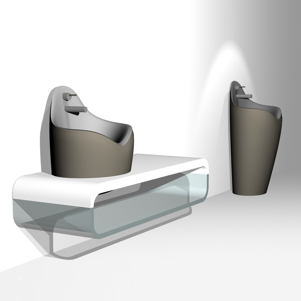 Bathroom forniture concept Decolté for Falper
Concept Muebles de baño Falper