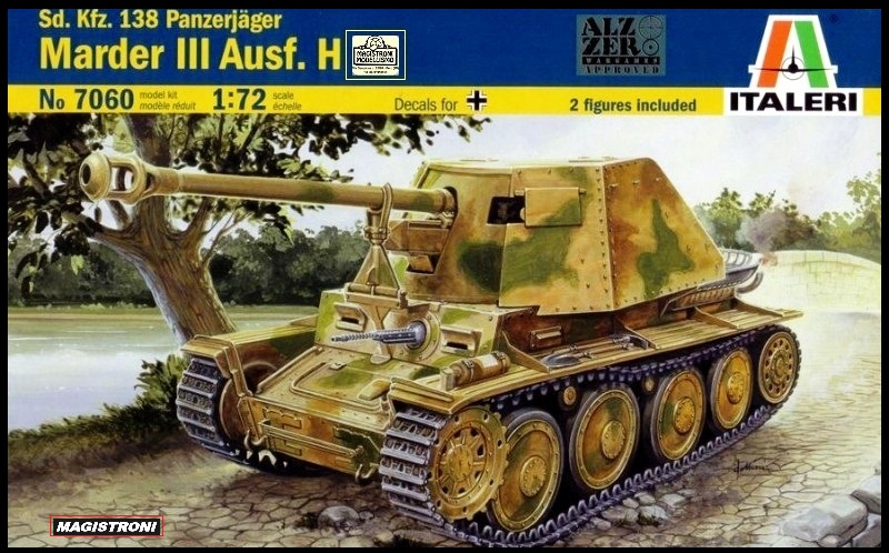 Sd.Kfz.138 PANZERJAGER MARDER III Ausf.H