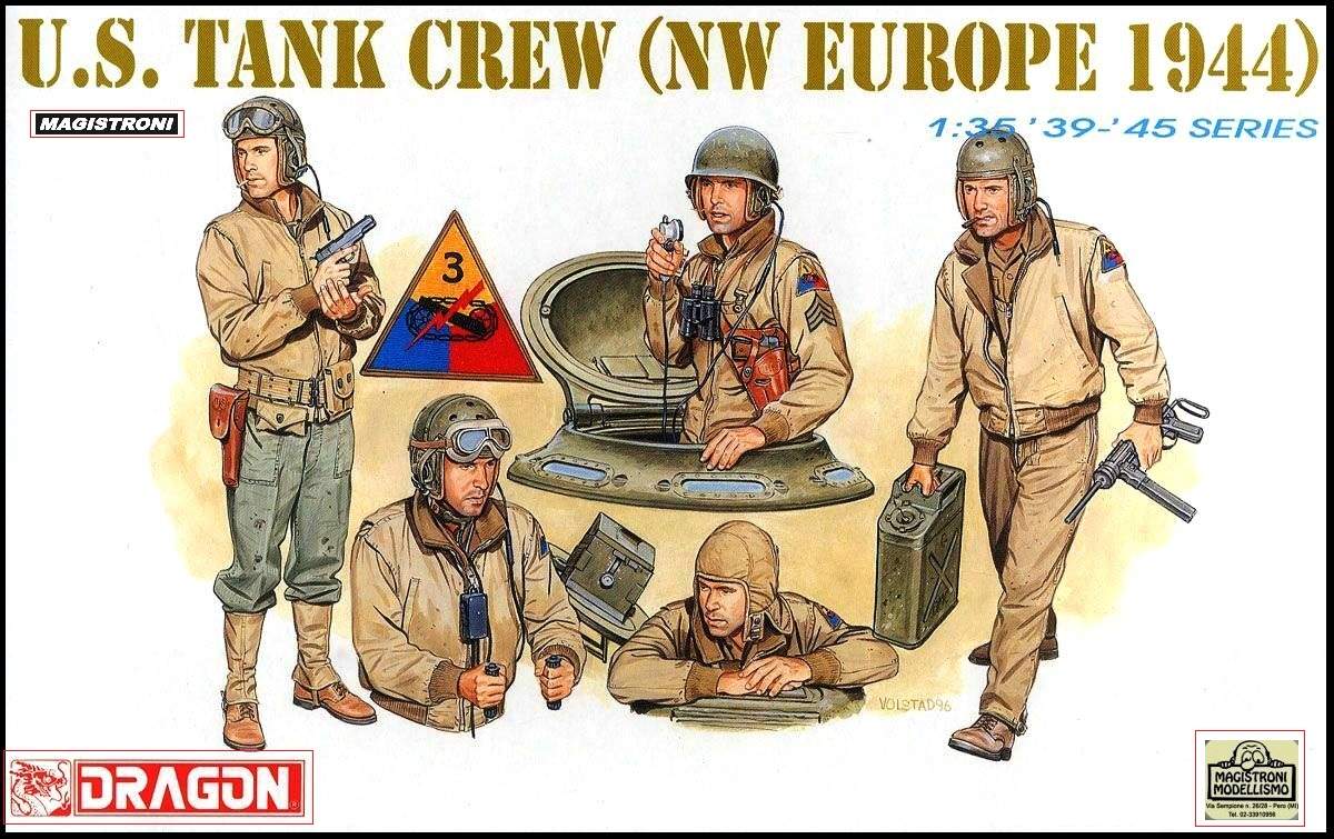 U,S.TANK CREW (NW EUROPE 1944)
