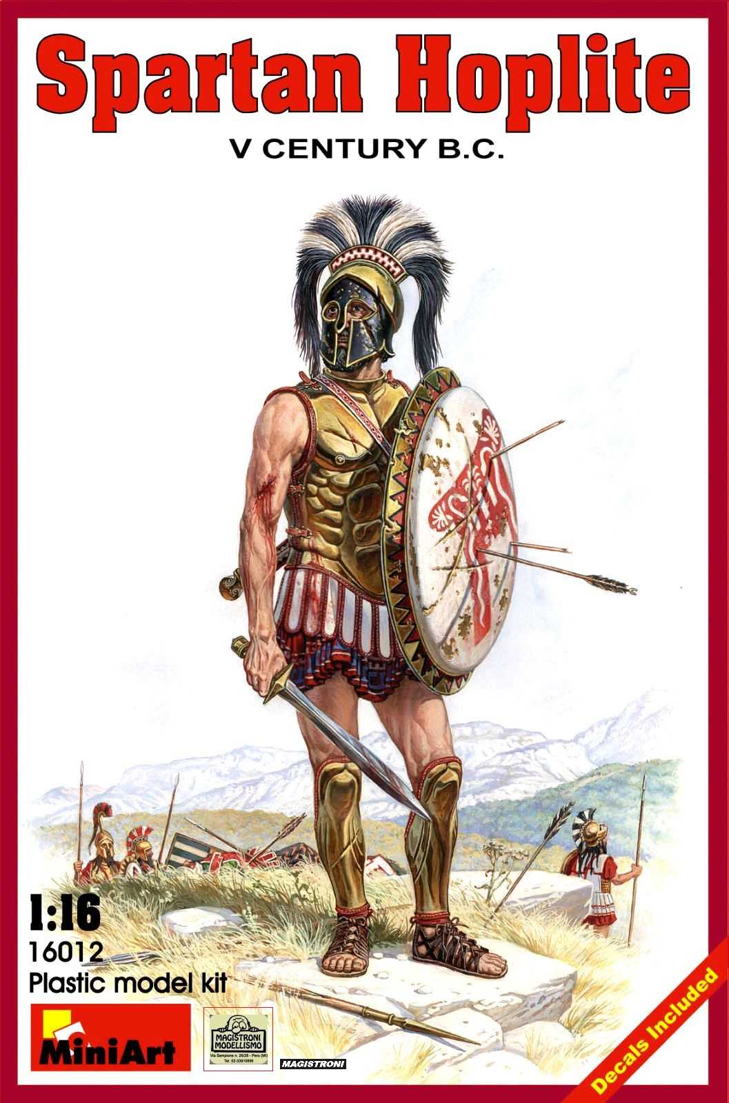 SPARTAN HOPLITE V Century B.C.
