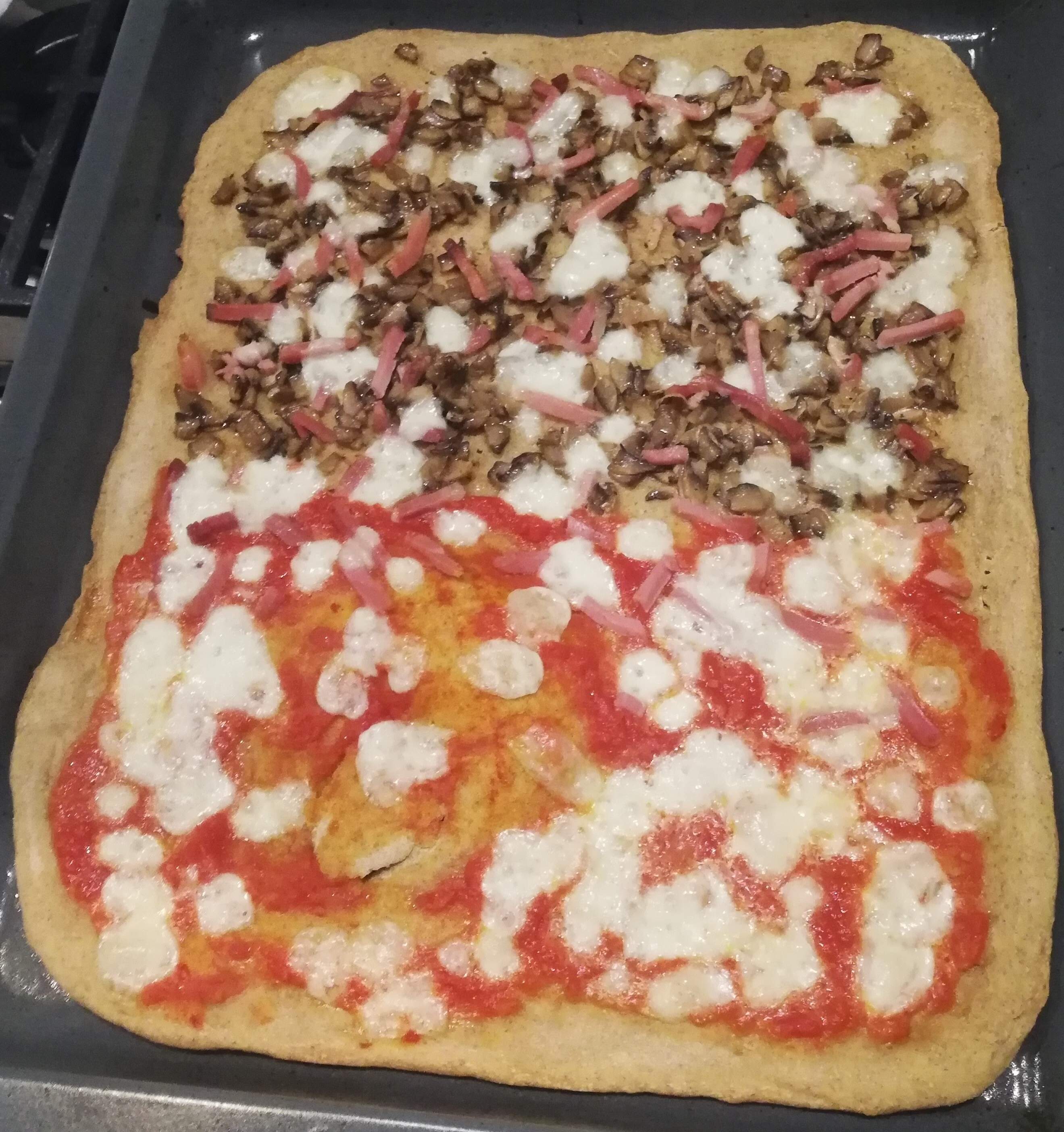 pizza-senza-lievito-bicarbonato-farina-integrale-merenda-cena