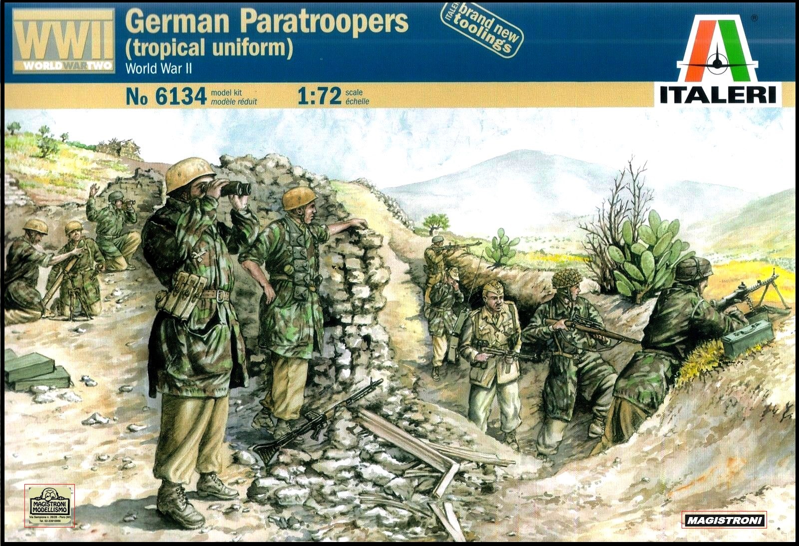 GERMAN PARATROOPERS (Tropical Uniform)