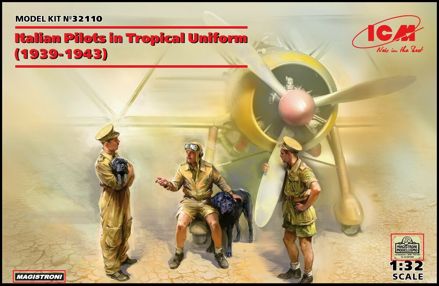 ITALIAN PILOTS IN TROPICAL UNIFORM (1939-1943)