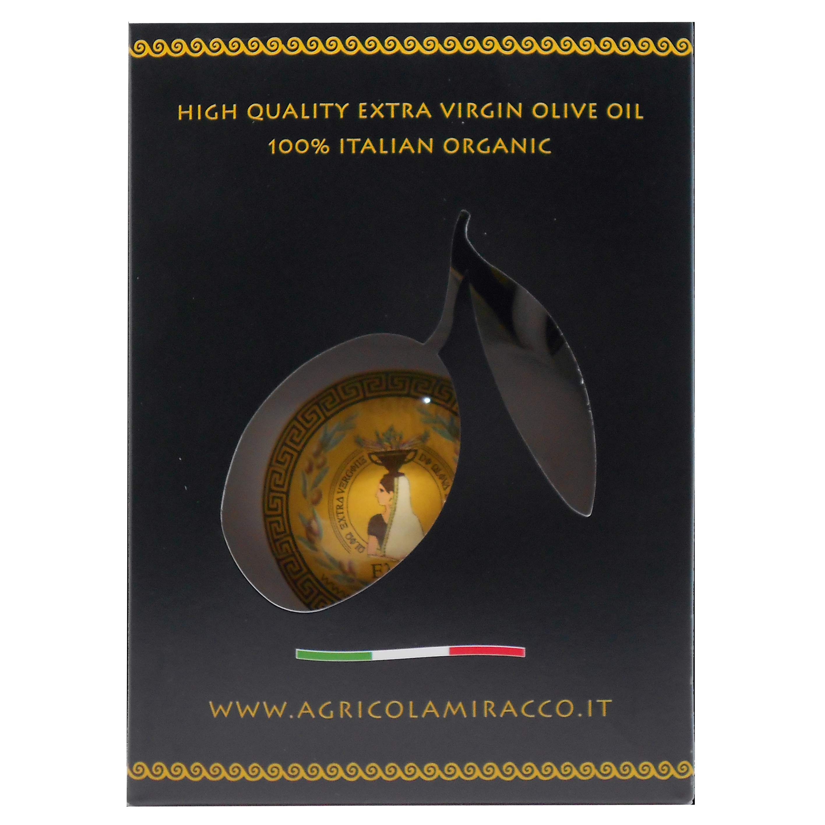 Olio Extravergine di Oliva Biologico 100% Italiano - Elais - Bottiglia in Ceramica 500 Ml