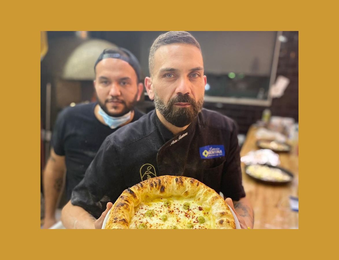 Pietro Fontana, e le sue opere d'arte, sublime, realizzate presso la pizzeria I Fontana  Pizza Concept a Somma Vesuviana (NA)..!