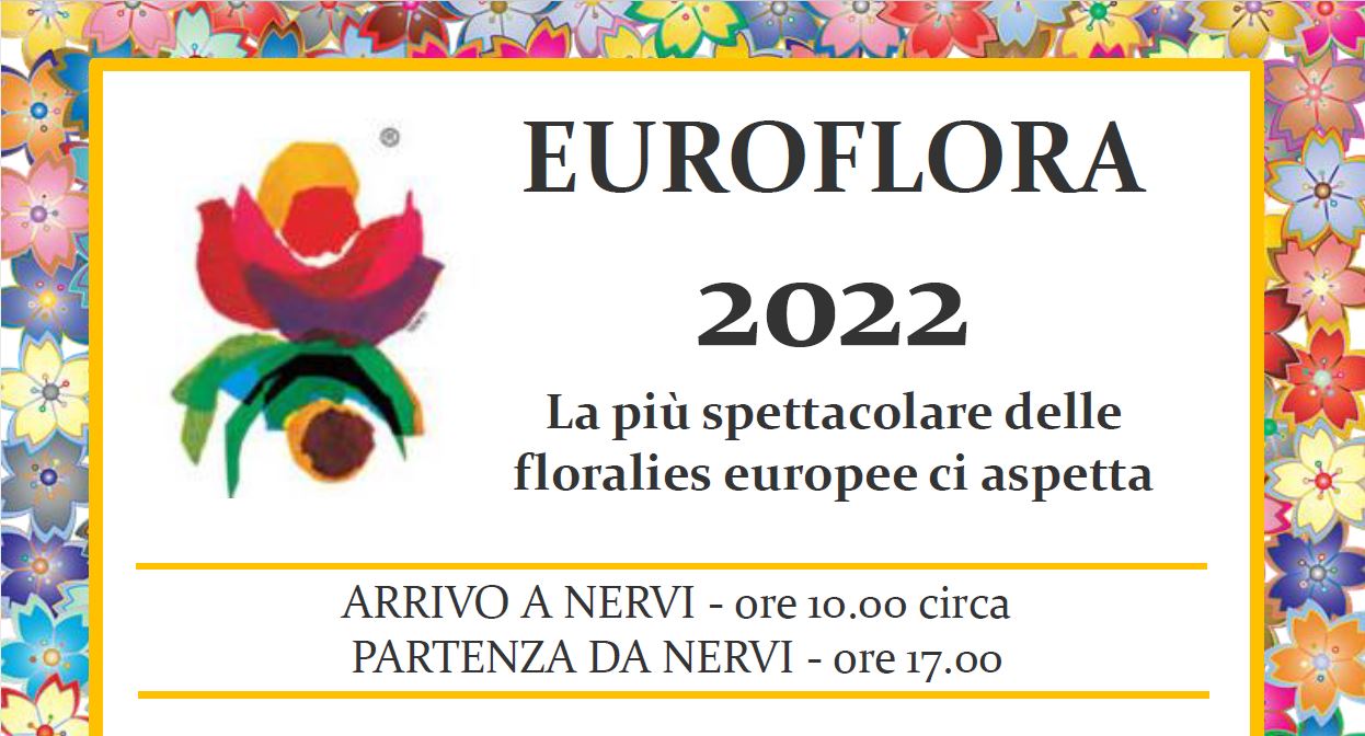 Gita in giornata a Euroflora 2022 con partenze dalle province di Sondrio, Lecco, Monza Brianza e Milano