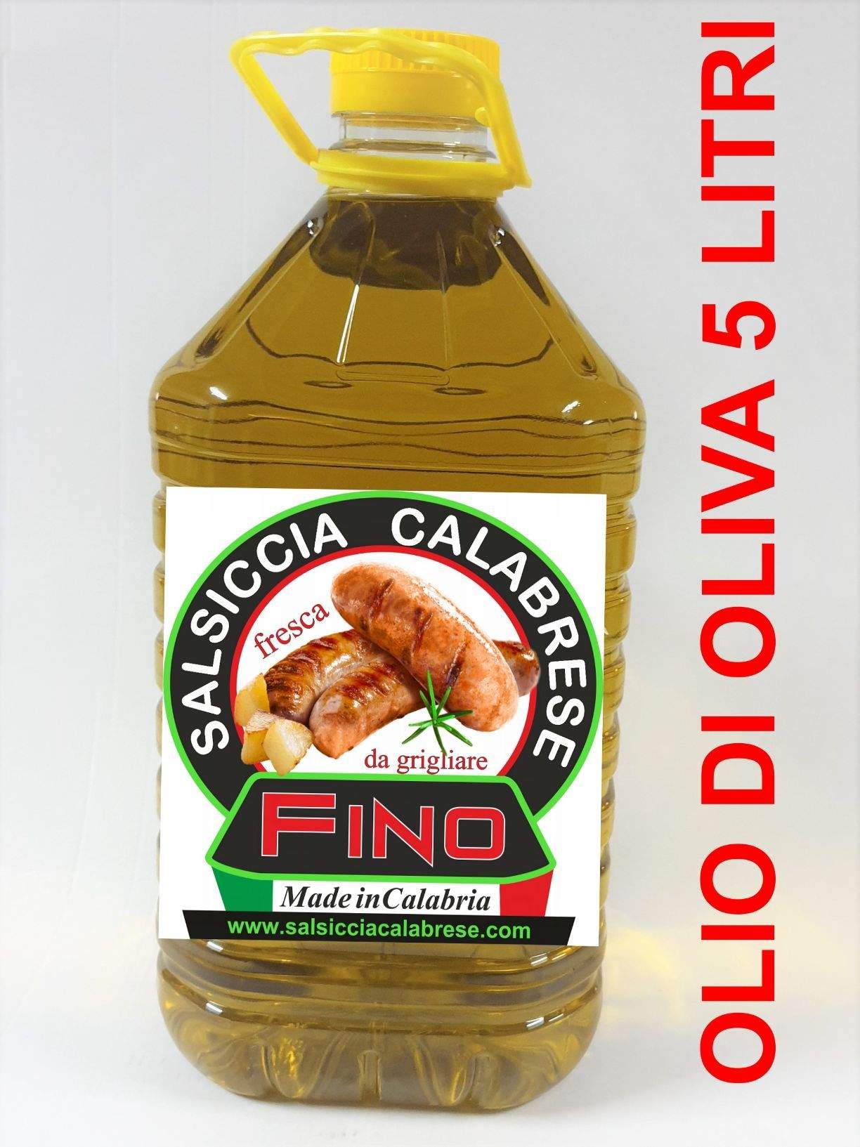 Olio di oliva extravergine biologico tanica da 5 litri