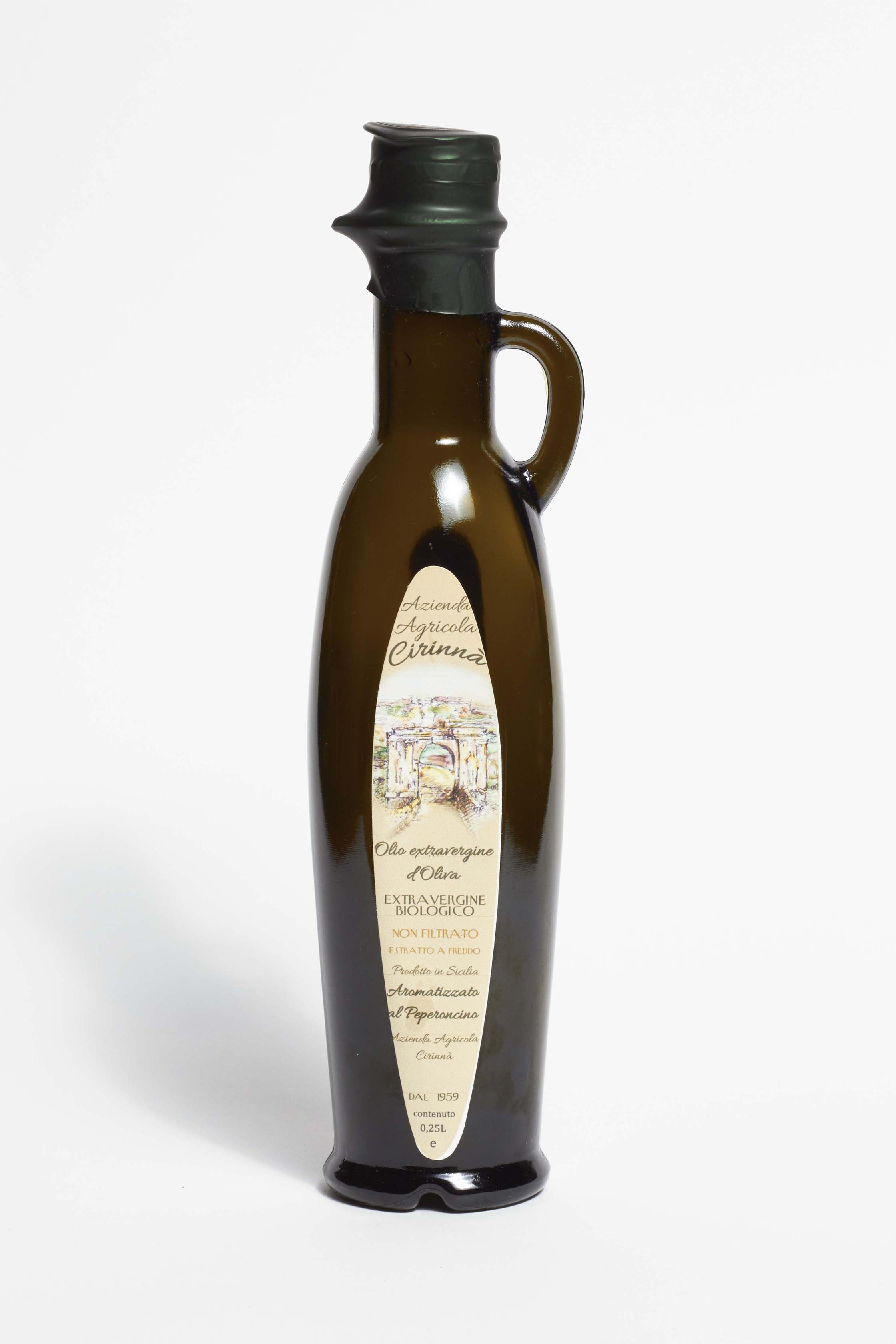 Olio Olio Extravergine siciliano al 100% Aromatico al Peperoncino