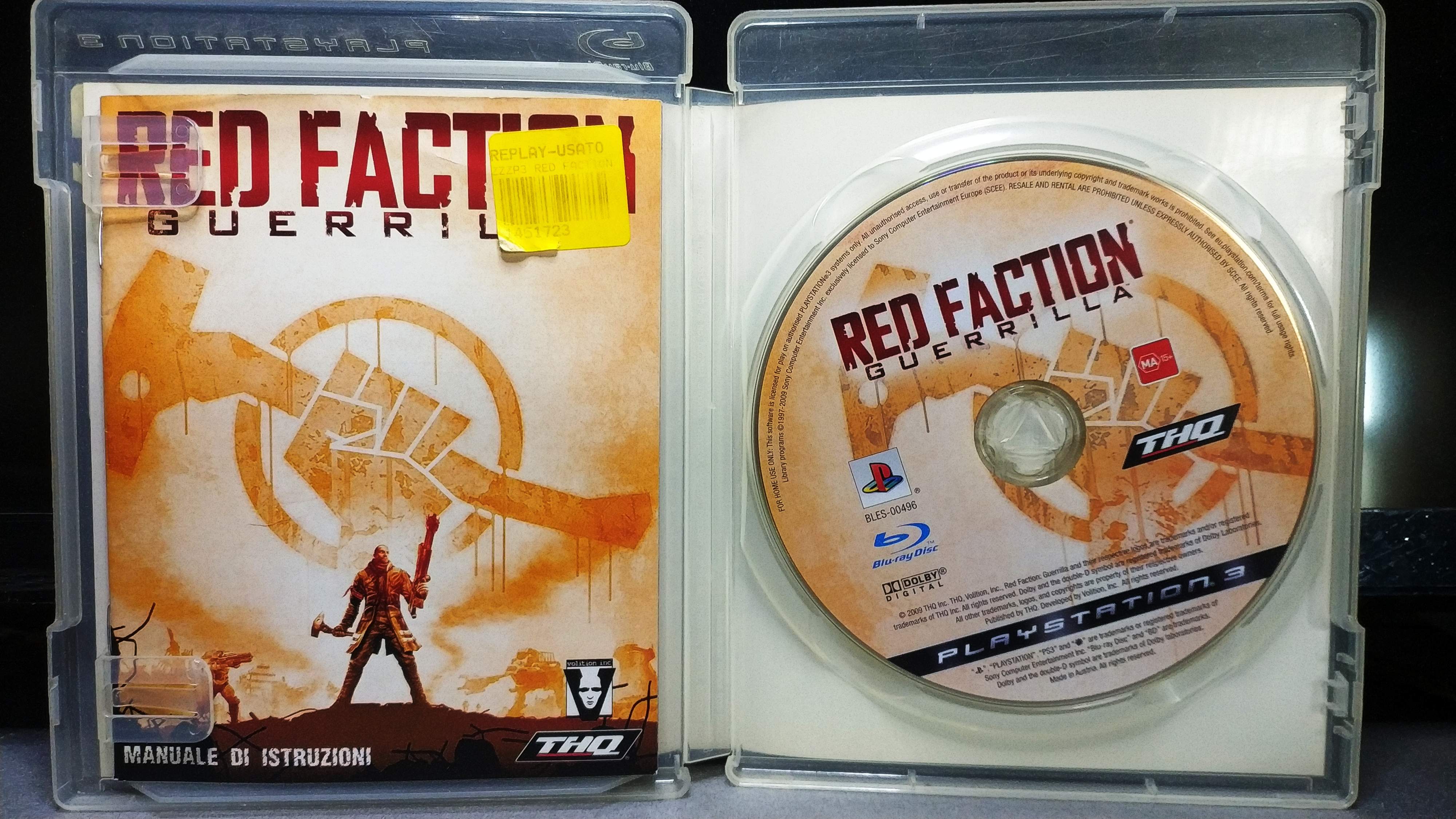 RED FCTION USATO