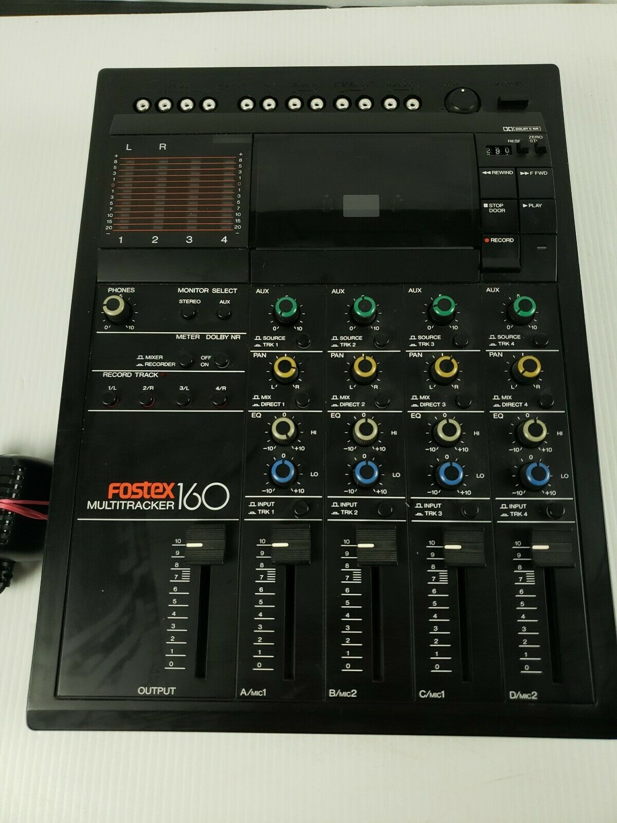 4 Tracks recorder/mixer
