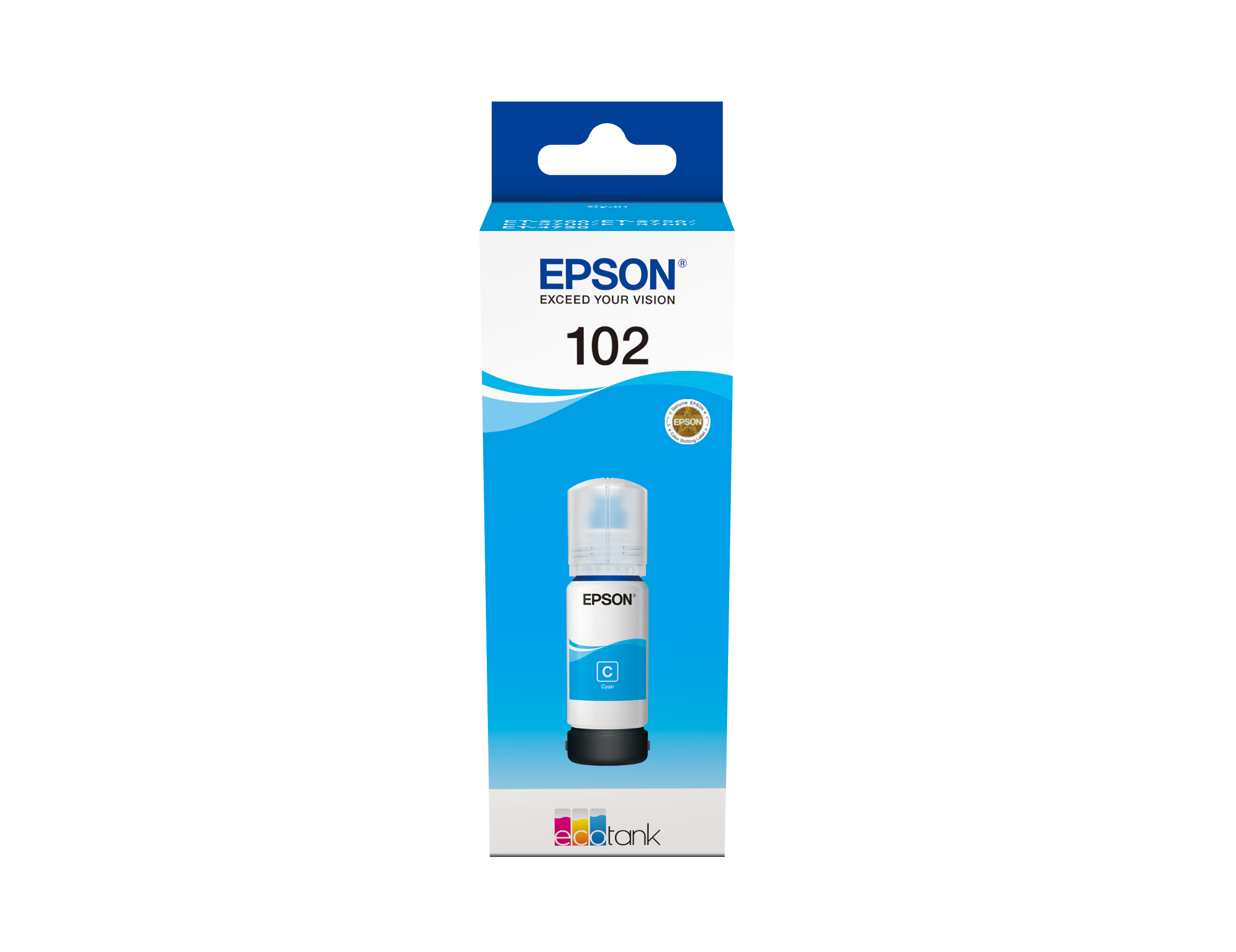 INK EPSON T03R2 CIANO PER ECOTANK ET 2700/2750/3700/3750/4750 127ML