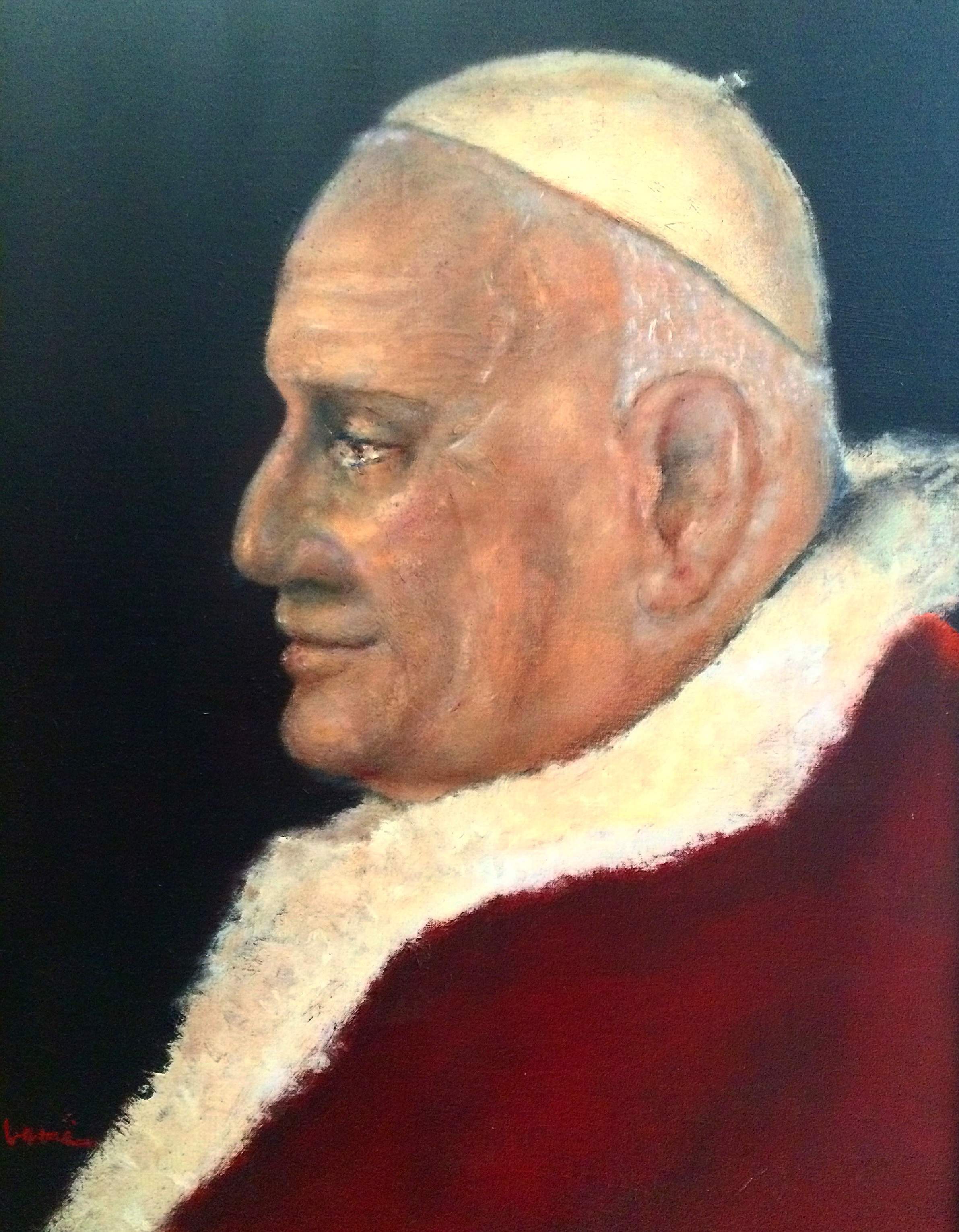 Ritratto di Giovanni XXIII - Cesare Bené Benedetti