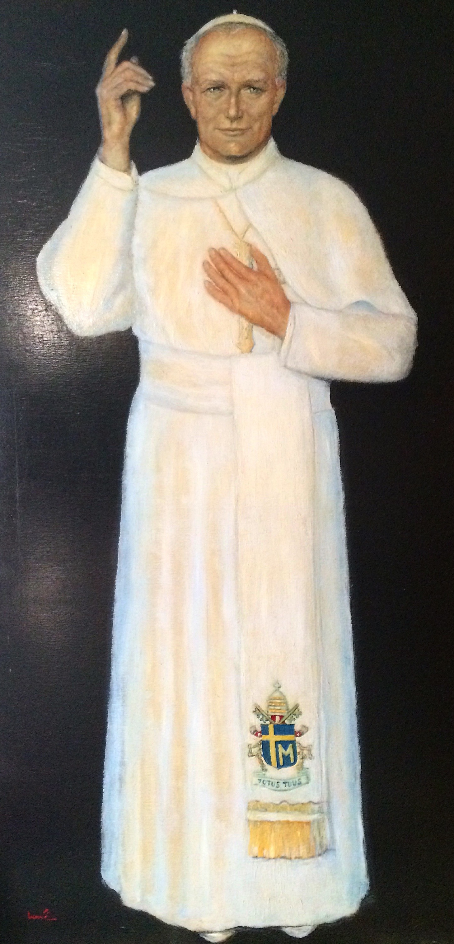 Ritratto di Giovanni Paolo II - Cesare Bené Benedetti