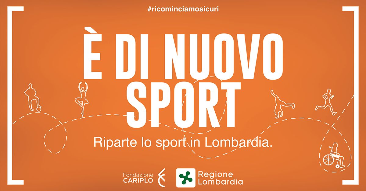 BANDO È DI NUOVO SPORT 2020, APPROVATO LO SCORRIMENTO DELLA GRADUATORIA. CURZIO TREZZANI: “125 BENEFICIARI NELL’AREA DI MILANO, REGIONE LOMBARDIA CREDE NELLO SPORT”