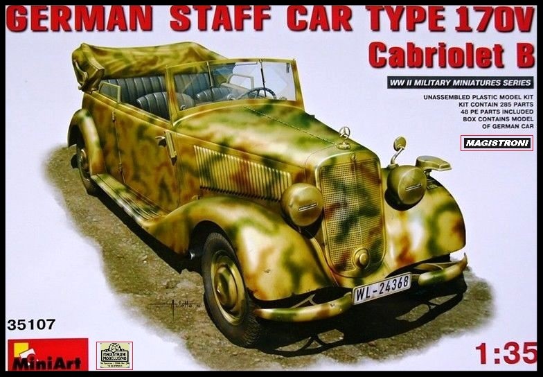 GERMAN STAFF CAR TYPE 170v Cabriolet B