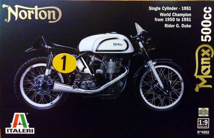 NORTON  MANX 500 cc 1951