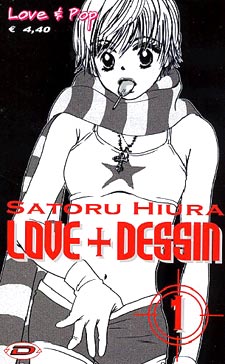 LOVE + DESSIN - SATORU HIURA - DYNIT - 4 VOLUMI - SERIE COMPLETA