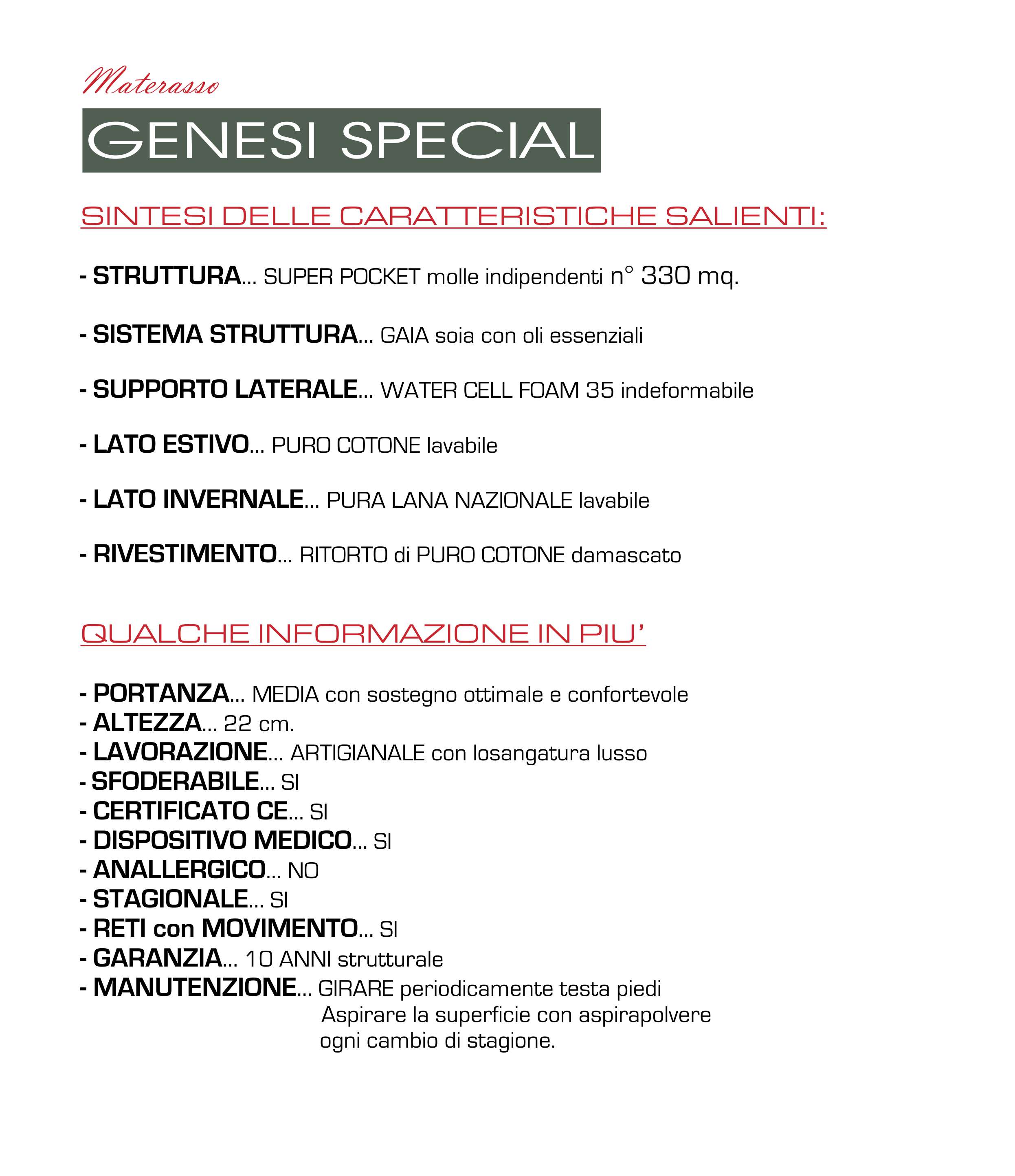 Genesi Special