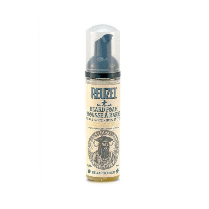 Reuzel | Beard Foam Conditioner Wood & Spice Balsamo Barba 70ml