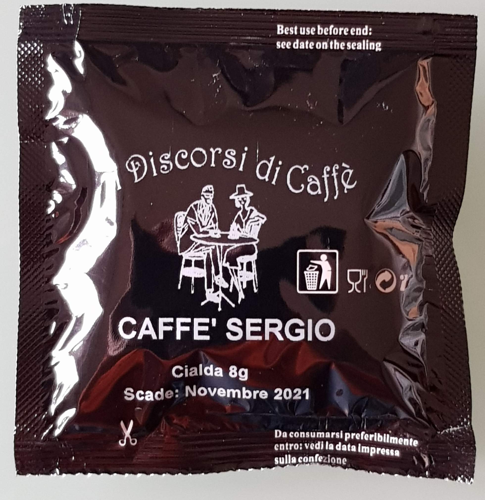 Caffè Sergio 150 cialde - Spedizione o consegna a Palermo inclusa nel prezzo - € 0,146 cialda