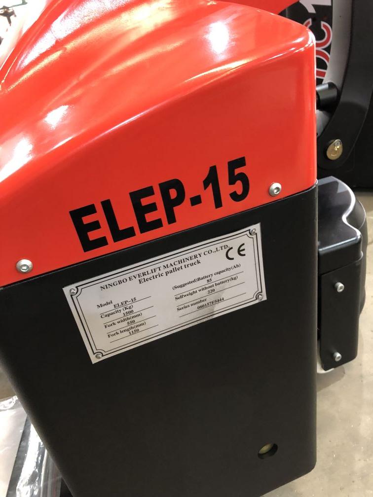Transpallet elettrico ELEP-15