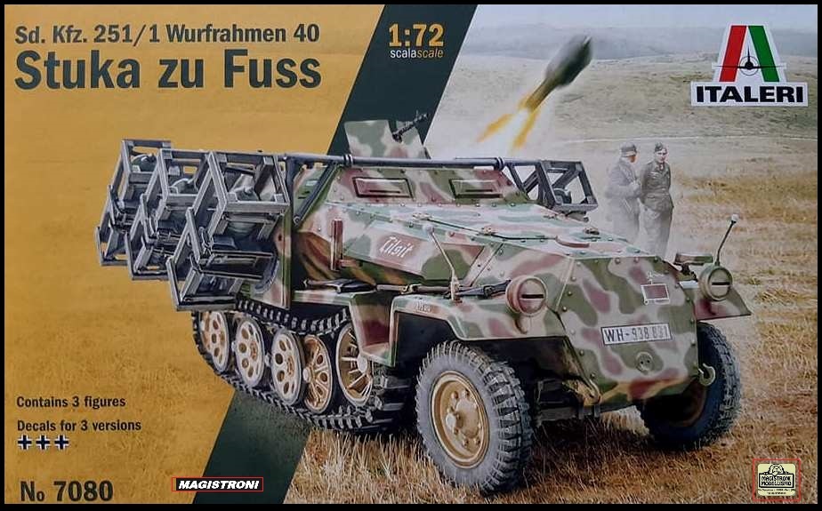 Sd.Kfz.251/1 Wurfrahmen 40 STUKA ZU FUSS