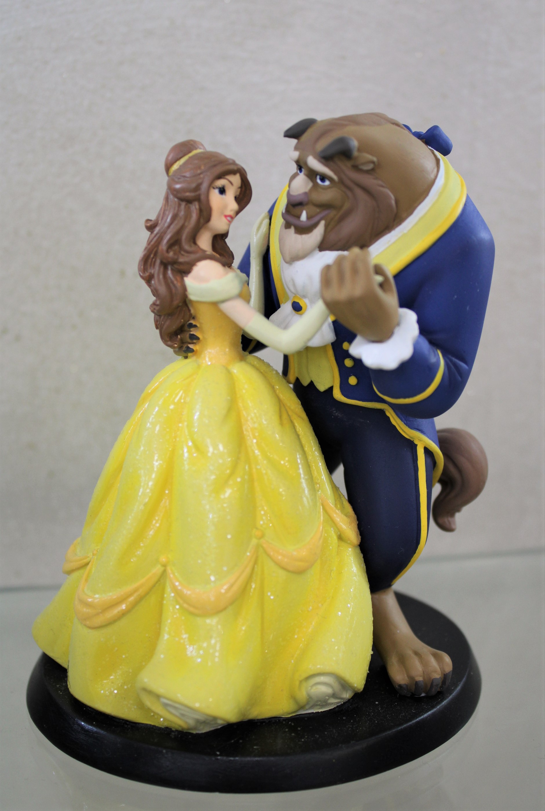 LA BELLA E LA BESTIA CAKE TOPPER DISNEY ENCHANTING