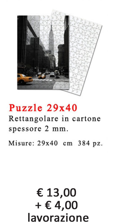 puzzle 29 x 40