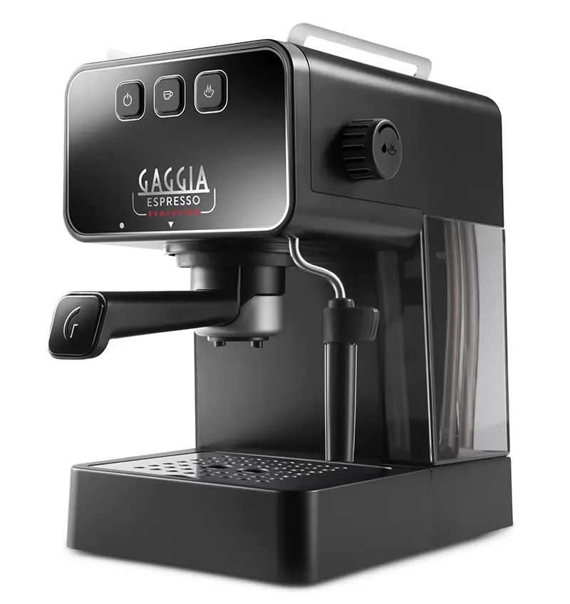 MACCHINA CAFFE GAGGIA EVOLUTION EG2115/01 CIALDE+MACINATO BLACK