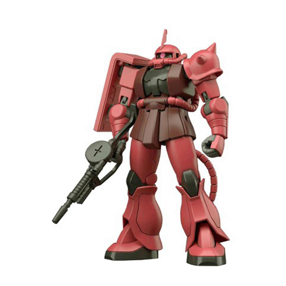 HG GUNDAM THE ORIGIN 001 MS-06S ZAKU II CHAR 1/144