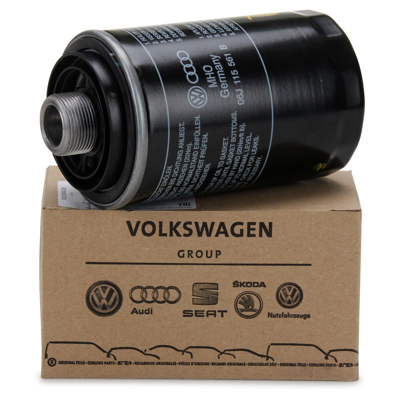 Filtro olio originale gruppo Volkswagen (06J115403Q) 1.8Tsi 2.0Tfsi