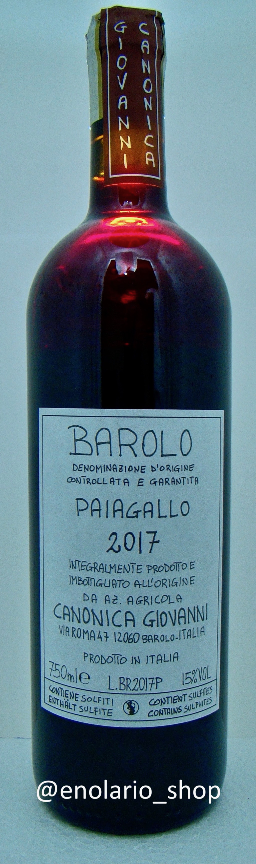Giovanni Canonica Paiagallo 2017
