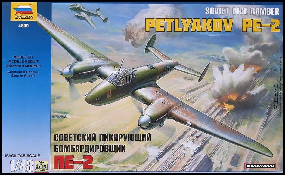 SOVIET DIVE BOMBER PETLYAKOV PE-2