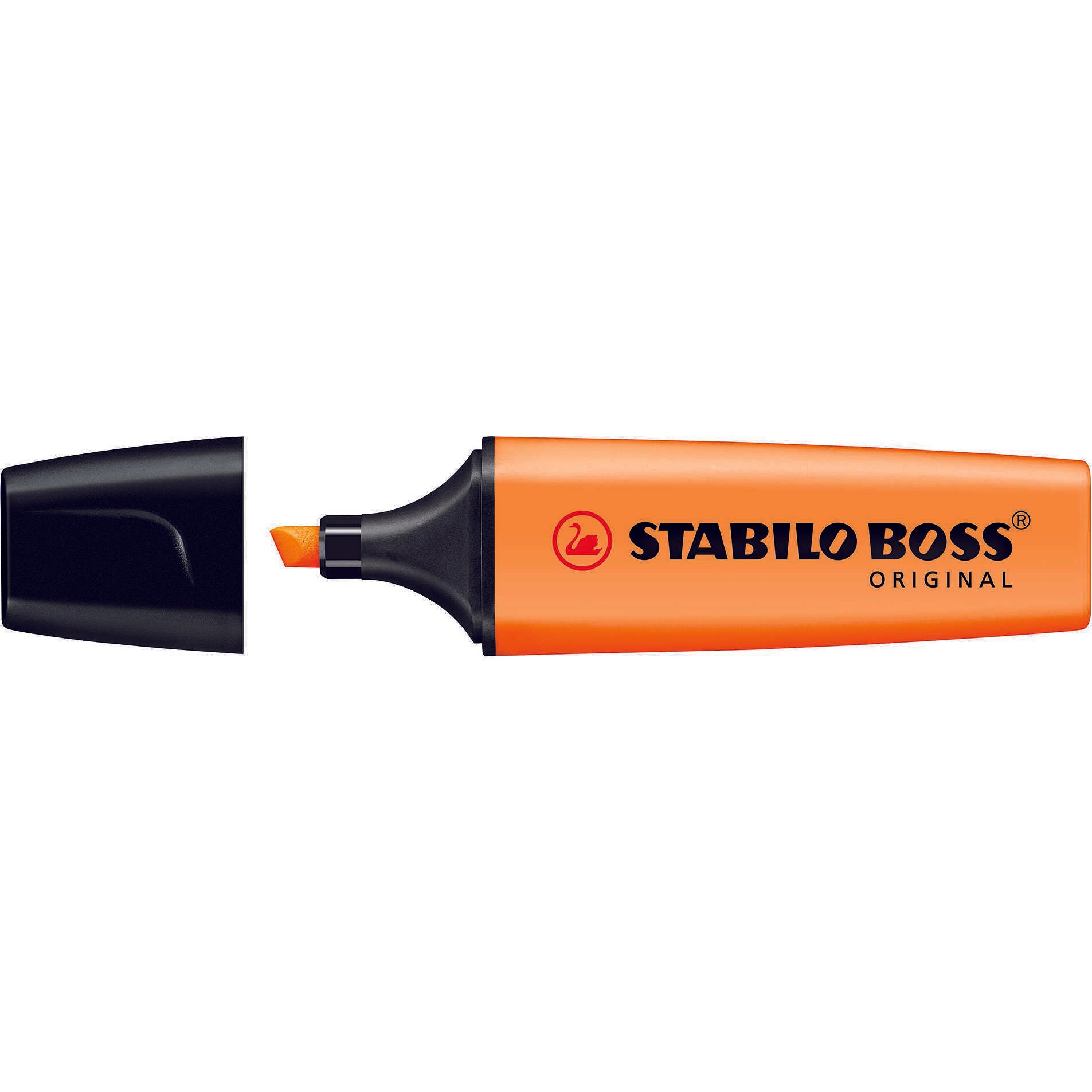 STABILO BOSS EVIDENZIATORE A SCALPELLO ARANCIONE